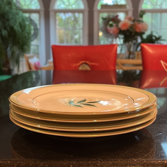 Salad Plates "Greenbay" by NORITAKE. Set of 4. - Picture 6 of 6